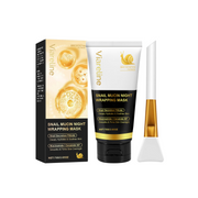 Viareline Turmeric Sleeping Mask Gentle Hydrating & Exfoliating Facial Mask Overnight Moisturize Smoothing for Daily Skin Care