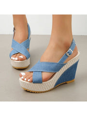 Patchwork Wedges & Platform