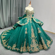 Vintage Embroidered Corset Quinceañera Dress