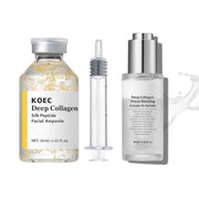 Korean Silk Collagen Essence Serum Deep Collagen Intensive Revitalizing Essence Cream Peptide Firming Face Women Hydrating Care