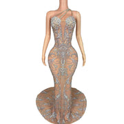 Ariyah luxurious personalized skirt prom dress with flowing skirt and elegant evening design for women.