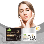 Snake Venom Night Cream: Daily Facial Care for Deep Nourishment, Refining Skin Texture, and Delivering a Smooth Complexion