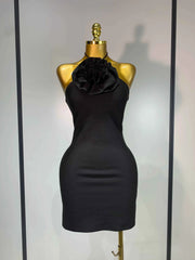 Jae Black Red Sleeveless Bodycon Bandage Mini Dress