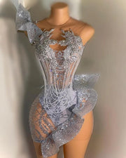 Sparkling Silver: Luxe Birthday Dress