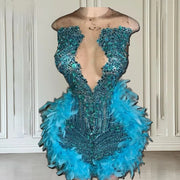 Dazzling Diamond Chic Birthday Dress