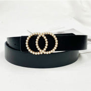 Leather belt women waist luxury black red belts