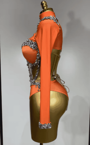 Brooke Sparkly Rhinestone Three Piece Stage Outfit