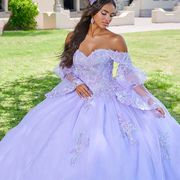 Appliques Sequined Quinceañera Dress