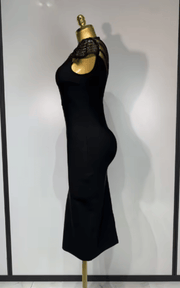 Leah Sexy Mesh Sheer Bodycon Bandage Dress