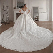 Charming Sleeveless Wedding Dress