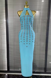 Envious Designs Rhaena sexy off-the-shoulder bodycon long bandage dress for birthday and evening party styling