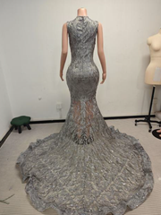 Estelle Sweetheart Beaded Mermaid Prom Gown- Ready to Ship