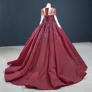 Noble Red Quinceanera Dress