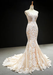 Crystal Mermaid Wedding Dress