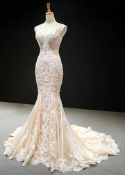 Crystal Mermaid Wedding Dress