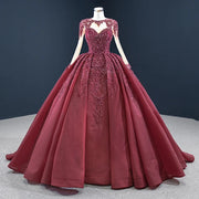 Noble Red Quinceanera Dress