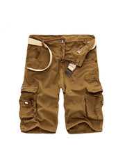 Fashion Multi-pocket Five-point Cargo Men's Shorts Pants