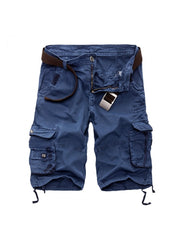 Fashion Multi-pocket Five-point Cargo Men's Shorts Pants