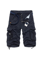 Fashion Multi-pocket Five-point Cargo Men's Shorts Pants