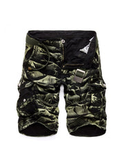 Fashion Multi-pocket Five-point Cargo Men's Shorts Pants