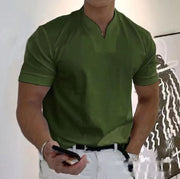 Men's Pocket V-Neck Short Sleeve Tee