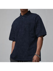 Solid Color Pure Color Leisure Polo Shirt