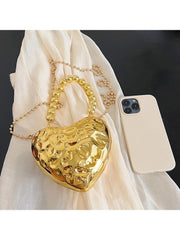 Chain Heart Acrylic Satchels