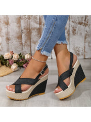 Patchwork  Wedges &amp; Platform