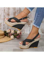 Patchwork  Wedges &amp; Platform