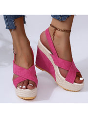 Patchwork  Wedges &amp; Platform