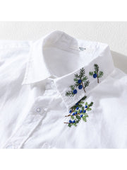 Men's Flower Pattern Cargo Shirts