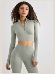 Solid Color High Rise Skinny Yoga Sets