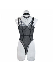 Spaghetti Straps Sleeveless Bodycon Sexual Bodysuits