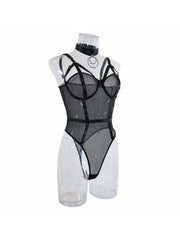 Spaghetti Straps Sleeveless Bodycon Sexual Bodysuits