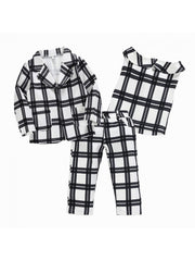 Colorblock Plaid  Girl 3 Piece Sets