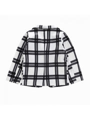 Colorblock Plaid  Girl 3 Piece Sets