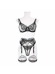 Spaghetti Straps Sleeveless Lace Sexual Sets