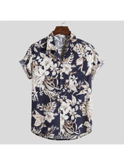 Floral Ditsy Floral Printing Retro Shirts