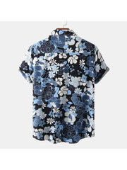 Floral Cotton Loose Shirts