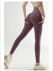 Colorblock Crewneck Skinny Yoga Sets