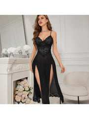 Spaghetti Straps Sleeveless High Rise Sexual Dress Sets