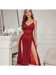 Spaghetti Straps Sleeveless High Rise Sexual Dress Sets