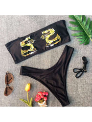 Solid Color Low Rise Fitted Bikinis