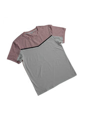 Mens Colorblock Summer Cotton Sports Short Sets