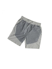 Mens Colorblock Summer Cotton Sports Short Sets