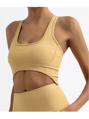 Asymmetrical Hem Ribbed Cross Belt Bodycon Tank &amp; Top