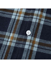 Plaid Hooded Cotton Shirts