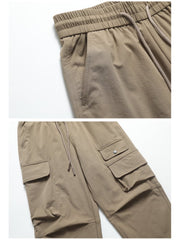 Comfortable Cotton Blend Straight Long Pant