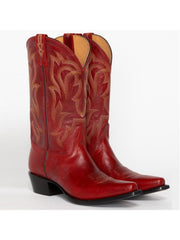 Cusp Chunky Heel Middle Barrel Western Boots