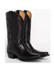 Cusp Chunky Heel Middle Barrel Western Boots